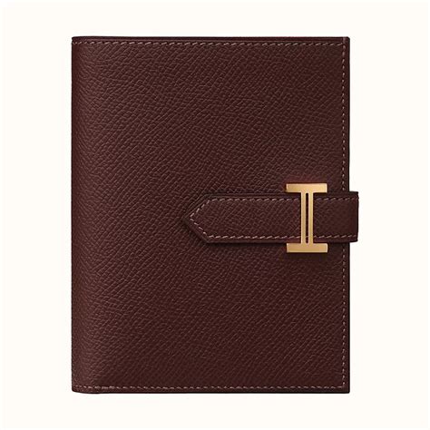 hermes bearn short wallet size